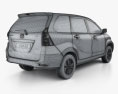 Toyota Avanza 2014 3D 모델 