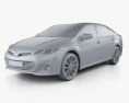 Toyota Avalon (XX40) 2016 3D模型 clay render