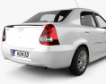 Toyota Etios 2014 3D-Modell