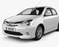 Toyota Etios Liva 2014 3D модель