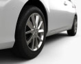 Toyota Auris 해치백 2016 3D 모델 
