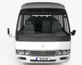 Toyota Coaster B50 2012 3D 모델  front view