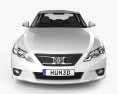 Toyota Mark X 2014 3D 모델  front view