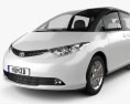 Toyota Previa 2012 3D-Modell