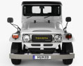 Toyota Land Cruiser (J40) Canvas Top 1979 3Dモデル front view