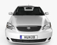 Toyota Corolla (E120) 2012 3D 모델  front view