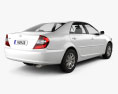 Toyota Camry (XV30) 2006 3D 모델  back view