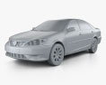 Toyota Camry (XV30) 2006 3D 모델  clay render