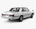 Toyota Crown 세단 1979 3D 모델  back view