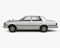 Toyota Crown 세단 1979 3D 모델  side view