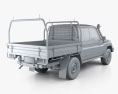 Toyota Land Cruiser (J70) 双人驾驶室 Pickup 2013 3D模型