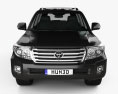 Toyota Land Cruiser (J200) 2014 3Dモデル front view
