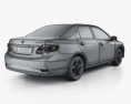 Toyota Corolla (E140) 轿车 EU 2014 3D模型