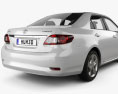 Toyota Corolla (E140) Седан EU 2014 3D модель