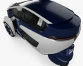 Toyota i-Road 2016 3D-Modell Draufsicht