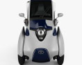 Toyota i-Road 2016 3D-Modell Vorderansicht