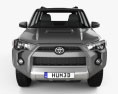 Toyota 4Runner 2016 3D 모델  front view