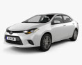 Toyota Corolla LE Eco US 2015 3Dモデル