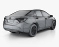 Toyota Corolla LE Eco US 2015 3D 모델 