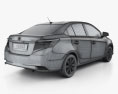 Toyota Yaris 세단 2017 3D 모델 