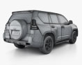 Toyota Land Cruiser Prado (J150) пятидверный 2016 3D модель