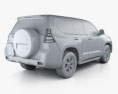 Toyota Land Cruiser Prado (J150) 5ドア 2016 3Dモデル