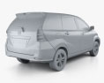 Toyota Avanza 인테리어 가 있는 2014 3D 모델 