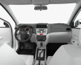 Toyota Avanza com interior 2014 Modelo 3d dashboard