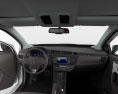 Toyota Corolla EU с детальным интерьером 2015 3D модель dashboard