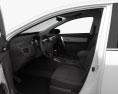Toyota Corolla EU con interni 2015 Modello 3D seats