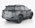 Toyota RAV4 HQインテリアと 2016 3Dモデル