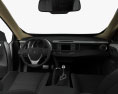 Toyota RAV4 HQインテリアと 2016 3Dモデル dashboard