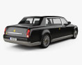 Toyota Century Royal 2006 3D 모델  back view