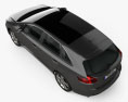 Toyota Venza 2015 3D模型 顶视图