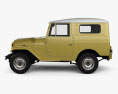 Toyota Land Cruiser (J20) hardtop 1955 3D模型 侧视图