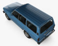 Toyota Land Cruiser (J60) 1980 3D模型 顶视图