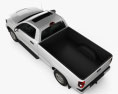 Toyota Tundra Single Max 2016 3D-Modell Draufsicht