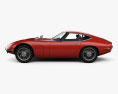 Toyota 2000GT 1970 3D 모델  side view