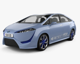 3D model of Toyota FCV-R 2015