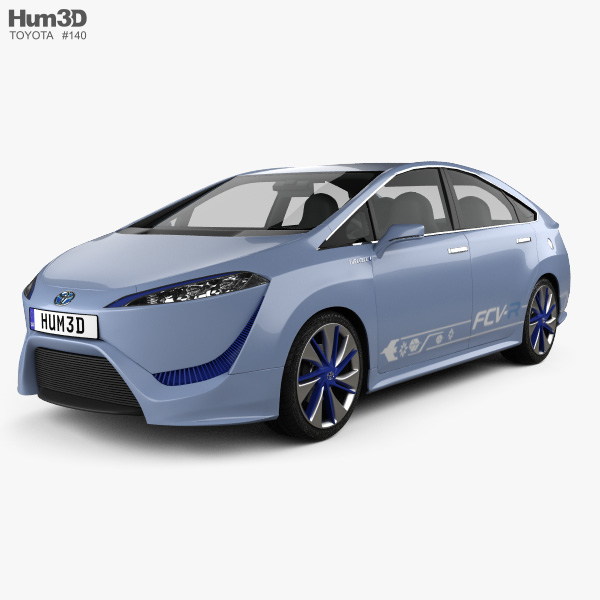 Toyota FCV-R 2015 3D模型