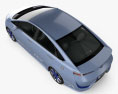 Toyota FCV-R 2015 3D-Modell Draufsicht