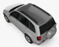 Toyota RAV4 5门 2005 3D模型 顶视图
