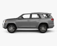 Toyota 4Runner 带内饰 2013 3D模型 侧视图