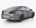 Toyota Camry с детальным интерьером 2014 3D модель