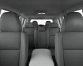 Toyota Highlander с детальным интерьером 2014 3D модель