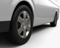 Toyota HiAce Super Long Wheel Base con interni 2012 Modello 3D