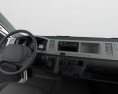 Toyota HiAce Super Long Wheel Base з детальним інтер'єром 2014 3D модель dashboard