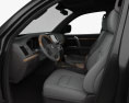 Toyota Land Cruiser (J200) HQインテリアと 2015 3Dモデル seats