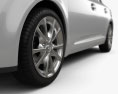 Toyota Avensis mit Innenraum 2015 3D-Modell