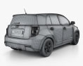 Toyota Urban Cruiser з детальним інтер'єром 2014 3D модель